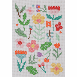 Maggie Magoo Floral Scatter Cross Stitch Kit by Anchor