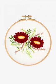 Wild Dahlia Embroidery Kit by DMC 