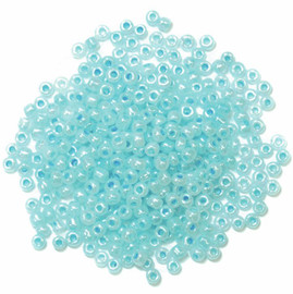 Extra Value Seed Beads Ice Blue 30g by Trimits