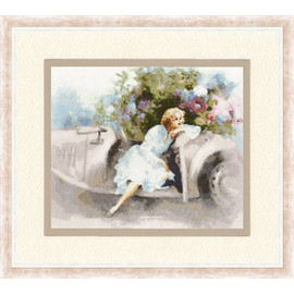 Daydreaming Cross Stitch Kit by Golden Fleece