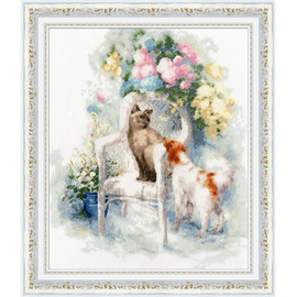 Friendship Cross Stitch Kit by Golden Fleece