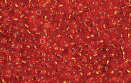 Opaque Seed Beads Burnt Orange 27g by Gutermann