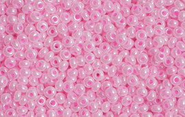 Opaque Seed Beads Baby Pink 27g by Gutermann