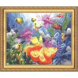 Maldives Cross Stitch Kit By Golden Fleece