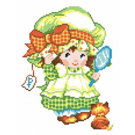 Beauty Printed Cross Stitch Kit by MP Studia