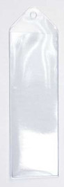 Small Clear Bookmark Sleeve 5.5 x 18cm