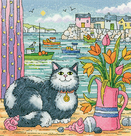 Harbour View Cross Stitch Kit by Heritage