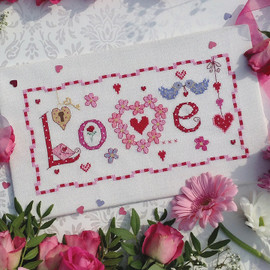 Love Cross Stitch Chart Only By Nia Cross Stitch