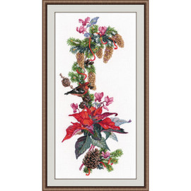 Christmas Star Cross Stitch Kit By Oven