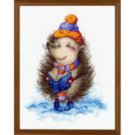 Fairytales of a Hedgehog Cross Stitch Kit By Oven