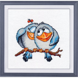 Crows Cross Stitch Kit By Oven