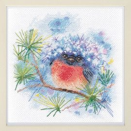 Bullfinch Cross Stitch Kit By Oven