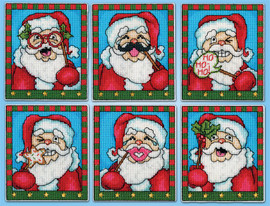 Selfie Santa Christmas Tree Ornaments Kit by Design Works