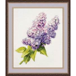 Branch Of Lilac Cross Stitch Kit By Oven