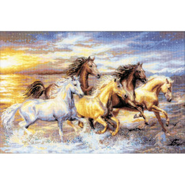 In the Sunset Counted Cross Stitch Kit By Riolis