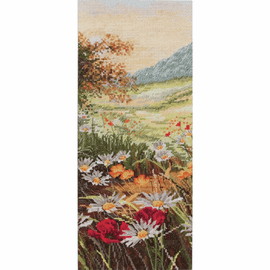 Anchor Kreuzstich-Set „Mühle“ – Komplettset Mit Stoff, Garn & Nadel, Größe 27x34 Cm