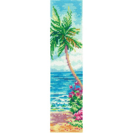 Dominican Republic Bookmark Cross Stitch Kit By Andriana