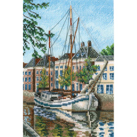 Big Ship Cross Stitch Kit by RTO