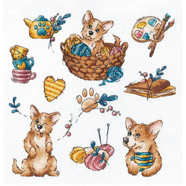 Goose Sampler Cross Stitch Kit By Andriana