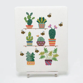 Cactus Cross Stitch Kit by Meloca Designs