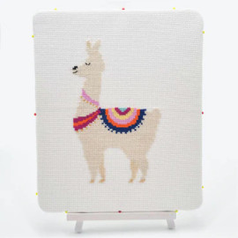 Llama Cross Stitch Kit by Meloca Designs