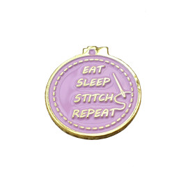 Eat Sleep Stitch  Repeat Needle Minder