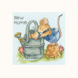 Welcome Home Cross Stitch Kit By Margaret Sherry