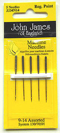 Machine  Needles REGULAR POINT SIZE 11/16