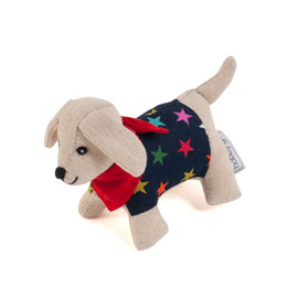 Pincushion: Sausage Dog: Navy Stars