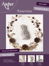 Oliver Owl Freestyle Embroidery Kit by Anchor
