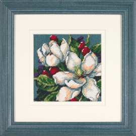 Magnolias Mini  Needlepoint Kit by Dimensions