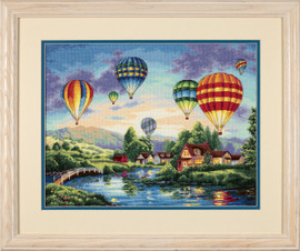 Balloon Glow Counted Cross Stitch Kit by Dimensions