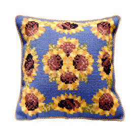 Sunflowers Cushion Tapestry Kit By Brigantia