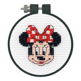 Minnie Mouse Learn-a-Craft: Counted Cross Stitch Kit by Dimenions