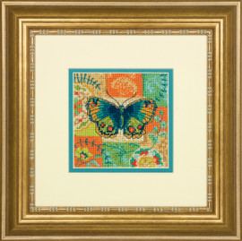 Butterfly Pattern Mini Needlepoint Kit by Dimensions