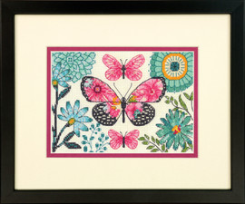 Butterfly Dream Counted Cross Stitch Kit by Dimensions