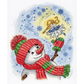 Miracle On The Palm Counted Cross Stitch Kit By MP Studia
