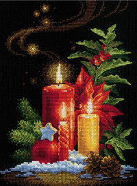 Christmas Light Counted Cross Stitch Kit By Riolis