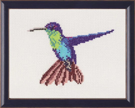 Hummingbird Cross Stitch Kit by Pako