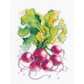 Radish Counted Cross Stitch Kit By Oven