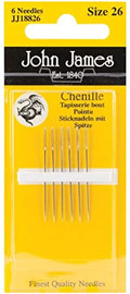 Pack of Chenille Needles. Size 26