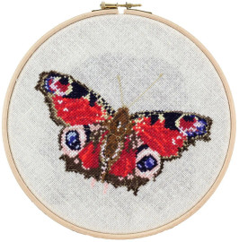 Butterfly Cross Stitch Kit by Pako
