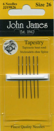 John James Needles Size 26 - Pack of 6