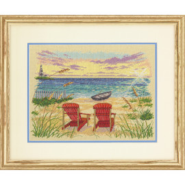 Outer Banks Counted Cross Stitch Kit by Dimensions
