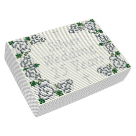 Silver Wedding Kneeler Kit By Jacksons