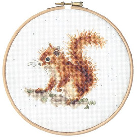 Acorns Counted Cross Stitch Kit By Bothy Threads