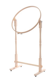 21" Wooden Hoop Floor Stand by Elbesee