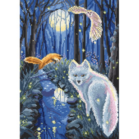 A Midsummer Night Counted Cross Stitch Kit By Letistitch