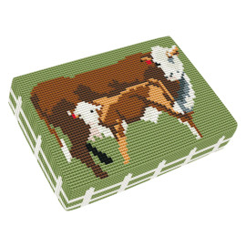 Hereford Cow with Calf Kneeler Kit by Jacksons