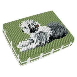 Old English Sheepdog Kneeler Kit by Jacksons